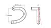 Bontrager Bar Bontrager PRO VR-C Road 31.8mm Clamp 44cm Carb
