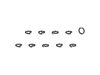 Unbekannt Spacer Trek-Electra Split Washer 9.5ODx6.3IDx1.6T