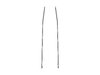 Trek Fender Part Trek Charter+ Stay Set Black Front