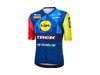 Santini Jersey Santini Trek Replica Large Blue/Yellow