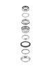 Electra Headset Electra Cruiser Go! 1-1/8in Threaded Silve