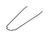 Trek Fender Part Trek-Diamant SKS Stay 56x305mm Black